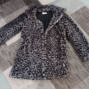 LOFT Fur Coat